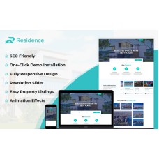 Residence - Real Estate WordPress Theme