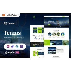 Tenniez - Tennis And Sports Club WordPress Elementor Theme
