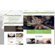 Charity Events - Modern Charity / Fundraising WordPress Theme