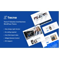 Tecne - IT Solution And Business WordPress Theme