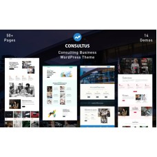 Consultus - Business Consulting Finance WordPress Theme