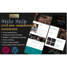 Style Snip - Barbershop & Hairdresser WordPress Theme
