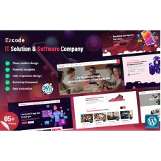 Excode - IT Solution and Software Company Responsive WordPress Theme
