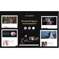 Genphy - Photography WordPress Theme