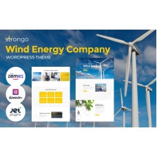Strongo - Wind & Solar Energy WordPress Theme