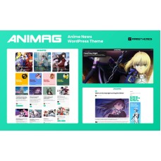 ANIMAG - Anime News WordPress Theme + RTL