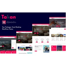 Takan Travel Agencies WordPress Theme