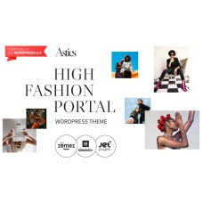 Astics - High Fashion Portal WordPress Theme