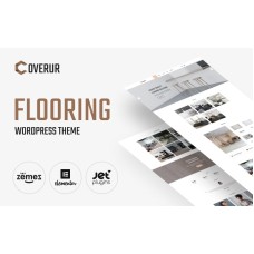 Coverur - Flooring Company Multipurpose Minimal WordPress Elementor Theme