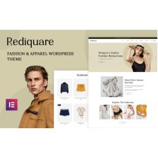 Rediquare - Fashion and Apparel WordPress Theme