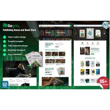 Gogrin - Publishing House and Book Store WordPress Theme
