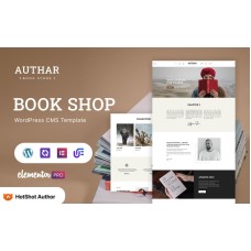 Authar – Book Author WordPress Elementor Theme