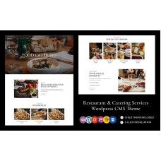 Catering - Wedding Planner, Personal Chef, Catering Company WordPress Theme + Elementor