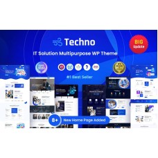 Techno - IT Solutions & Business Consultant WordPress Theme