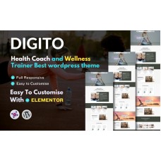 Digito - Health and Wellness Life Coach Wordpress Theme