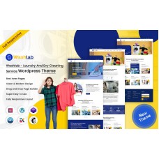 Washlab - Laundry And Dry Cleaning WordPress Theme