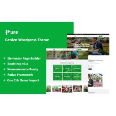 Pure - Garden Wordpress Theme