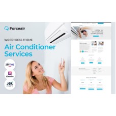 Forceair - Air Condition & Heating WordPress Theme