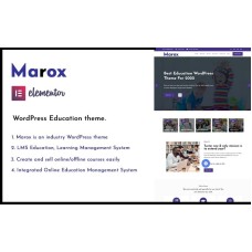 Marox - Academics and Education LMS WordPress Theme