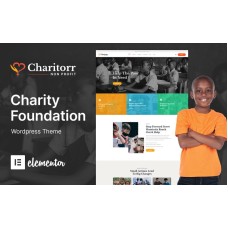 Charitorr - Nonprofit Charity and Donation WordPress Theme