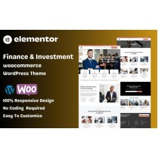 Finance and Investment WooCommerce Elementor WordPress Theme