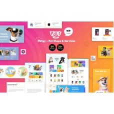 Petgy – Pet Shops & Services Elementor WordPress Theme