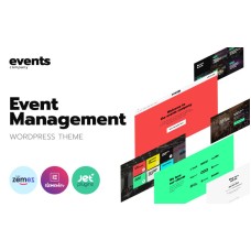 Events company - Innovative Template For Event Management Website WordPress Theme