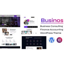 Businos - Business Consulting Finance Accounting WordPress Theme