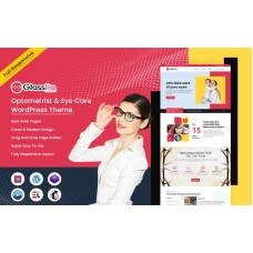 Glasslia - Optometrist & Eye Care WordPress Theme