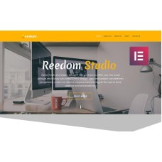 Reedom - Web Design Studio Multipurpose Minimal WordPress Elementor Theme