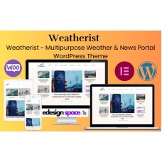 Weatherist -  Multipurpose Weather & News Portal WordPress Theme