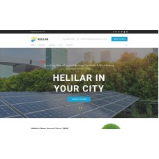 Helilar - Solar & Renewable Energy WordPress Theme