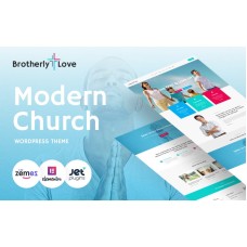 BrotherlyLove - Modern Church WordPress Theme