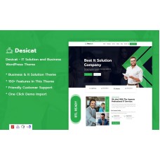 Desicat -  IT Solution And Business Services WordPress Theme