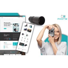 Powar-Photwa Creative Photography Portfolio One Page WordPress Theme
