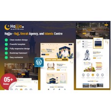 Hajjja - Hajj, Umrah Agency, and Islamic Centre WordPress Theme
