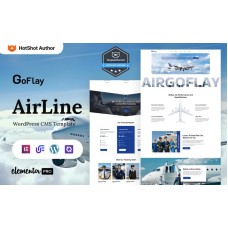 Goflay - Airline Tickets Multipurpose WordPress Elementor Theme