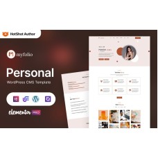 Myfolio - Designer Portfolio WordPress Elementor Theme