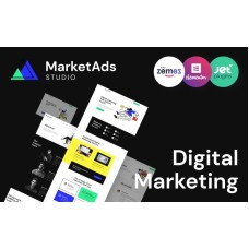 MarketAds - One of Modern Digital Marketing Templates WordPress Theme