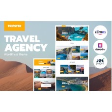 Tripster - Travel Agency Modern WordPress Elementor Theme