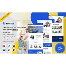 Bonemok - Physical Therapy and Physiotherapy WordPress Theme