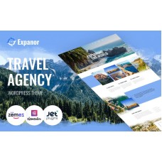 Expanor - Travel Agency Multipurpose Modern WordPress Elementor Theme