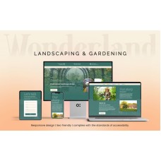 Wonderland Landscaping And Gardening Services Wordpress Theme.