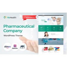 ReHealth - Medical & Drug Store WordPress Theme