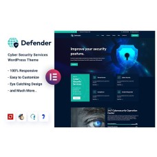 Defender - Cyber Security Services WordPress Theme