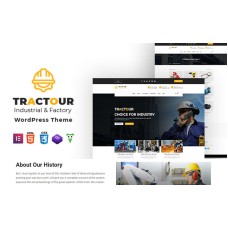 Tractour - Industrial / Manufacturing WordPress Theme