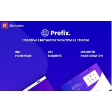 Prefix - Creative Responsive WordPress Theme