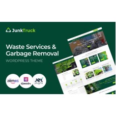 JunkTruck - Waste Services & Garbage Removal WordPress Theme
