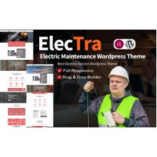 Electra Electric Maintenance Service WordPress Theme