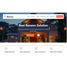 Banao - Real Estate WordPress Theme